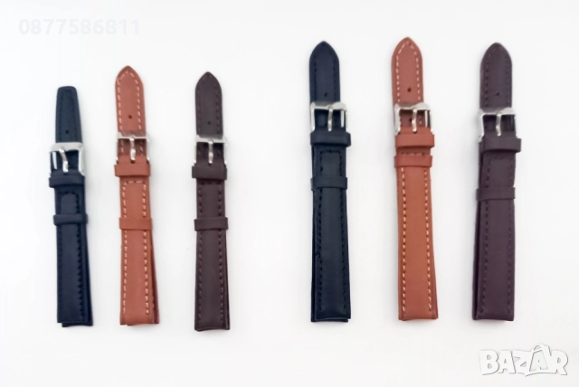 НОВА ЛУКСОЗНА КАФЯВА КАИШКА ЗА ЧАСОВНИК ЕСТЕСТВЕНА КОЖА. КАФЯВИ КАИШКИ ЗА ЧАСОВНИЦИ KAFIAVA KAISHKA, снимка 16 - Каишки за часовници - 51612132