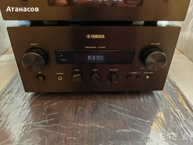 Yamaha R 840 усилвател с тунер и BD-940 Blu-ray плейър и дистанционно , снимка 10 - Ресийвъри, усилватели, смесителни пултове - 48832322