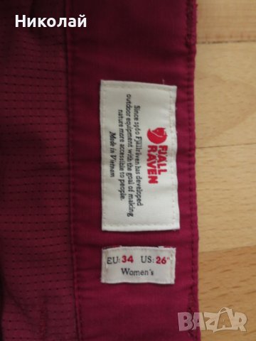 FJALLRAVEN ABISKO SHADE SHORTS WOMAN, снимка 8 - Къси панталони и бермуди - 41778836