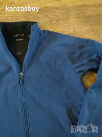 marmot soft shell jacket - страхотно мъжко яке КАТО НОВО 2ХЛ, снимка 2 - Якета - 48239236