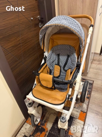 Детска количка с два коша