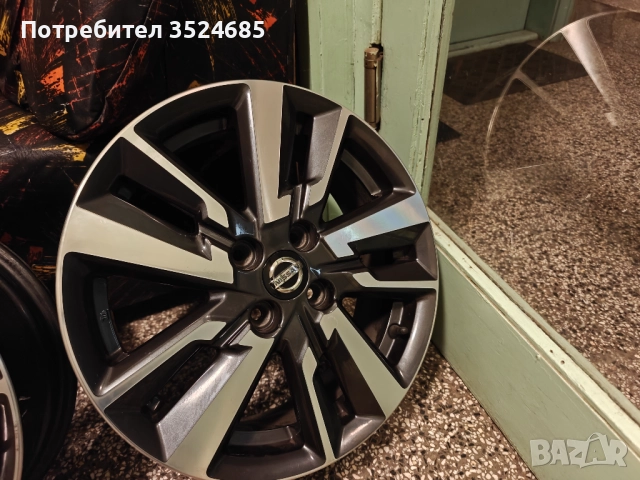 4 броя оригинални джанти на Нисан стават и за Рено Клио., снимка 5 - Гуми и джанти - 52210800