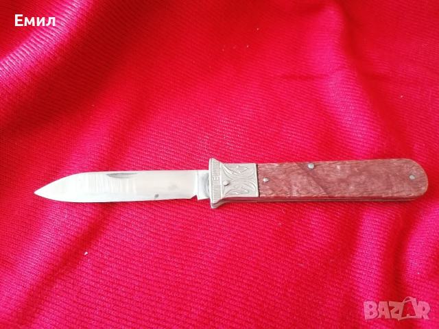 Колекционерски сгъваем ловен нож СССР , снимка 1 - Колекции - 36240133