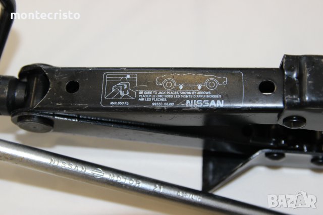 Комплект крик Nissan Primera P12 (2001-2007г.) 99550-86J00 / 9955086J00 / ключ за гуми Нисан Примера, снимка 5 - Аксесоари и консумативи - 41181691