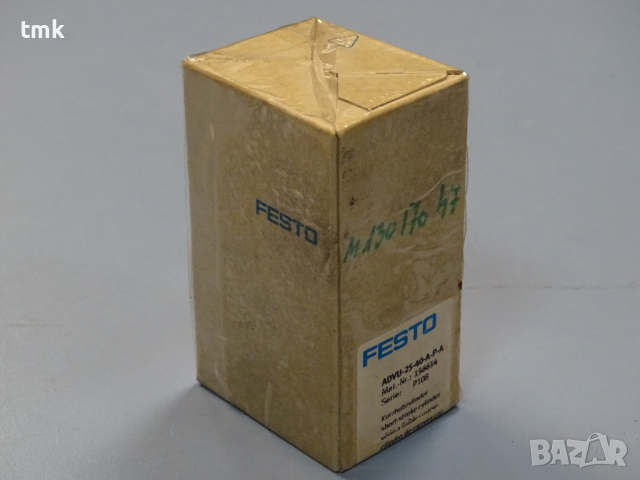 Пневматичен цилиндър Festo ADVU-25-40, ADVU-16-15, снимка 7 - Резервни части за машини - 36170283