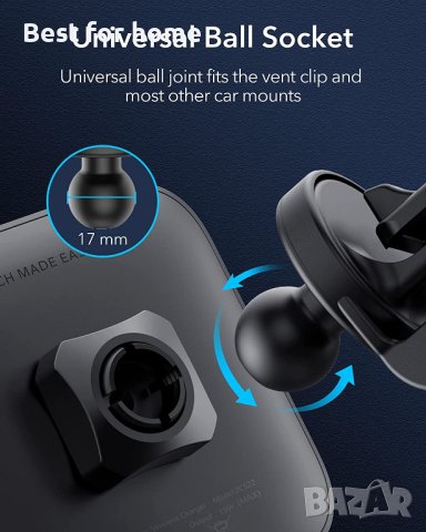 ESR Магнитно безжично зарядно устройство за кола HaloLock, снимка 8 - Зарядни за кола - 40806638