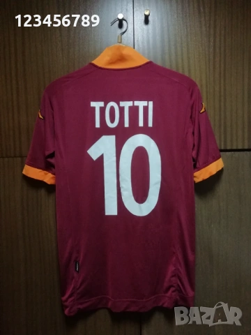 AS Roma Totti Kappa 2012/2013 оригинална тениска фланелка Рома Франческо Тоти