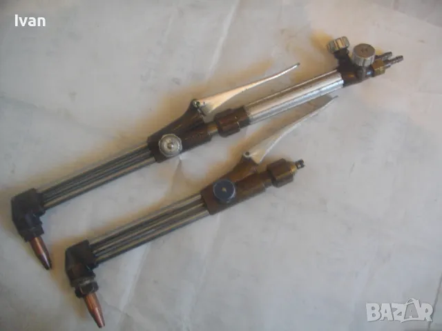 X21 ПРОФЕСИОНАЛЕН ОКСИЖЕНЕН РЕЗАК РЕЗАЧ ГАЗО-КИСЛОРОДНО-АЦЕТИЛЕНОВО РЯЗАНЕ ЗАВАРЯВАНЕ СПОЯВАНЕ 53см, снимка 2 - Други инструменти - 47939282