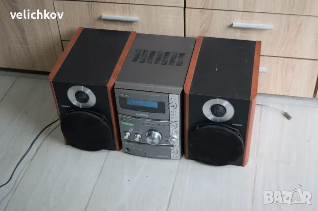 🎶 Sony CMT-CPZ2 – Компактна аудио система с отличен звук 🎼, снимка 2 - Ресийвъри, усилватели, смесителни пултове - 48604052