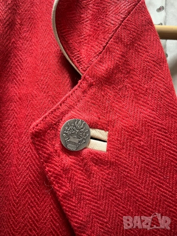 Ленено винтидж сако, снимка 4 - Сака - 53504237