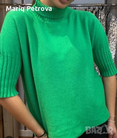 Дамски пуловер , с три четвърти ръкави, универсален размер 