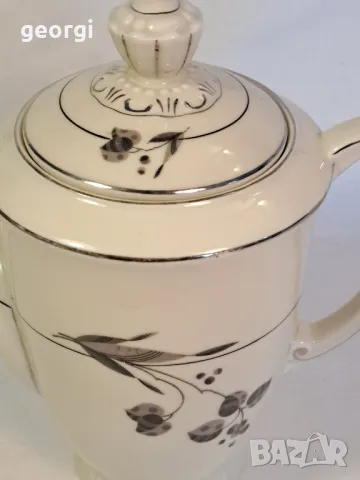 стар чехословашки порцеланов чайник RGS  21/3, снимка 2 - Декорация за дома - 49175855
