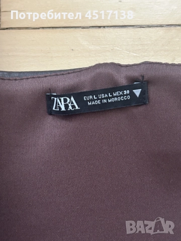 Кожен корсет Zara, снимка 4 - Корсети, бюстиета, топове - 55789261