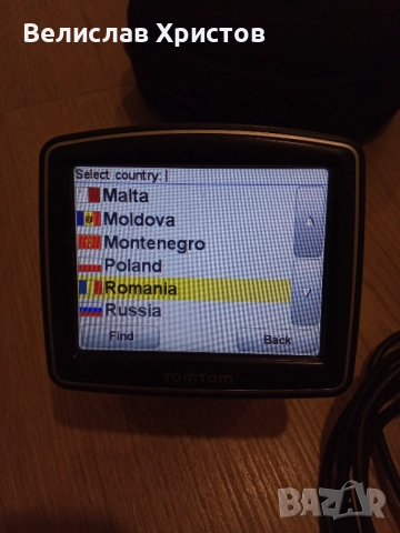 Навигация TOMTOM ONE – Много добро състояние, актуални карти!, снимка 7 - TOMTOM - 52597264