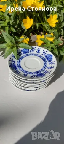 Двойни и тройни сетове, чайник, захарница  Zwiebelmuster, Winterling 1950 г. , снимка 2 - Сервизи - 47320479