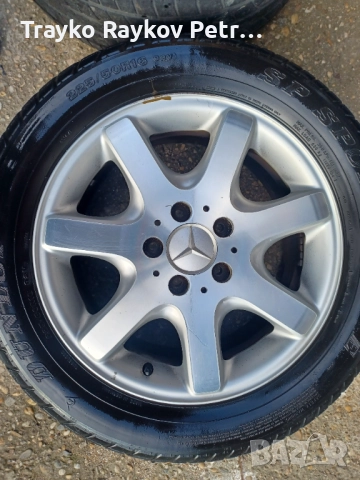 Оригинални джанти Mercedes 5х112 16 цола, снимка 5 - Гуми и джанти - 52817934