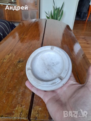 Стар Мраморен пепелник #8, снимка 3 - Други ценни предмети - 39518800