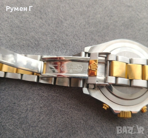 Rolex Yachtmaster bicolor автомат, керамика сапфир 43mm, бартер, снимка 8 - Мъжки - 53797743
