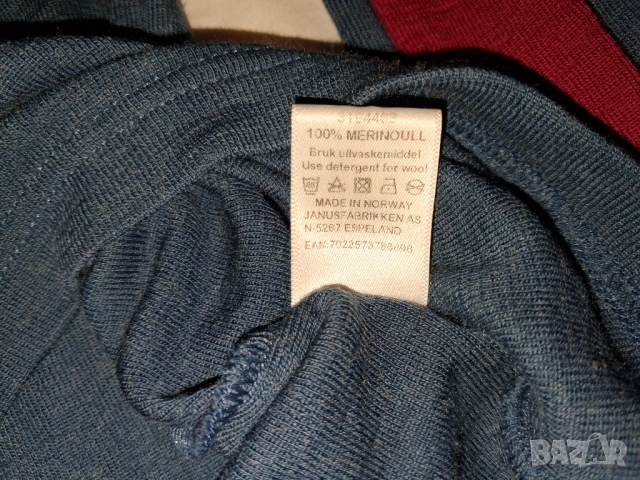 Janus, Devold и Pierre Robert (S) и (М) - 4 броя мъжка термо блуза мерино  Merino Wool , снимка 3 - Спортни дрехи, екипи - 48202842