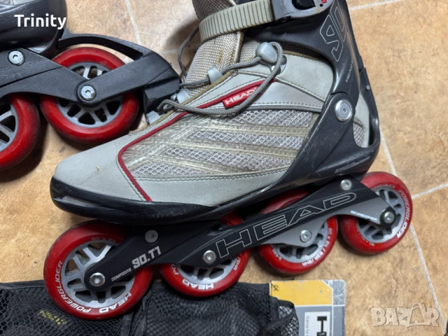 Ролери HEAD 90-T1 size:41 + наколенки Head size:M, снимка 5 - Ролери, кънки - 50704631