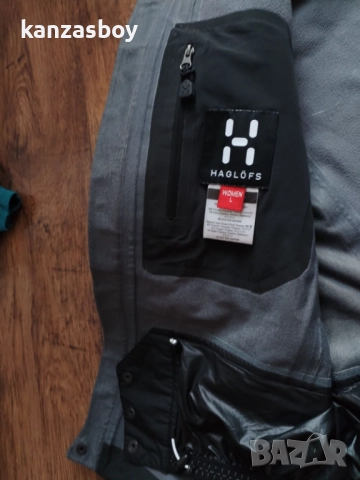haglofs recco rescue system gore tex jacket -  дамско яке-мембрана Л, снимка 11 - Якета - 52458390