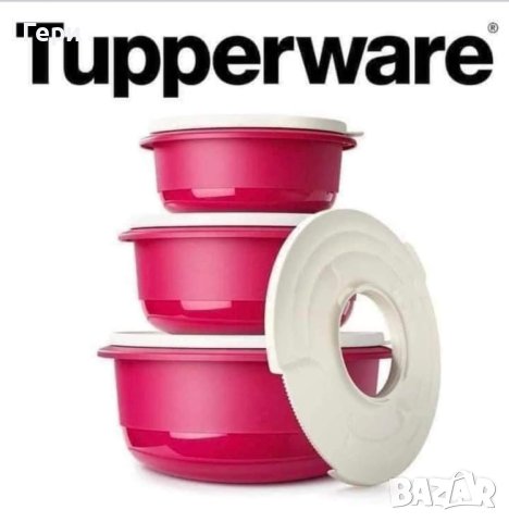 Tupperware купа Бермуда 6 л., 2 л.,1 л., снимка 8 - Съдове за готвене - 34891529