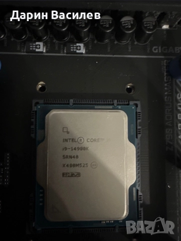 I9-14900K + Z790 Aorus Master, снимка 4 - Дънни платки - 52900603