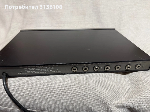 Vermona DEG-500 Digital Delay Chorus Flanger Echo, снимка 4 - Ресийвъри, усилватели, смесителни пултове - 53726216