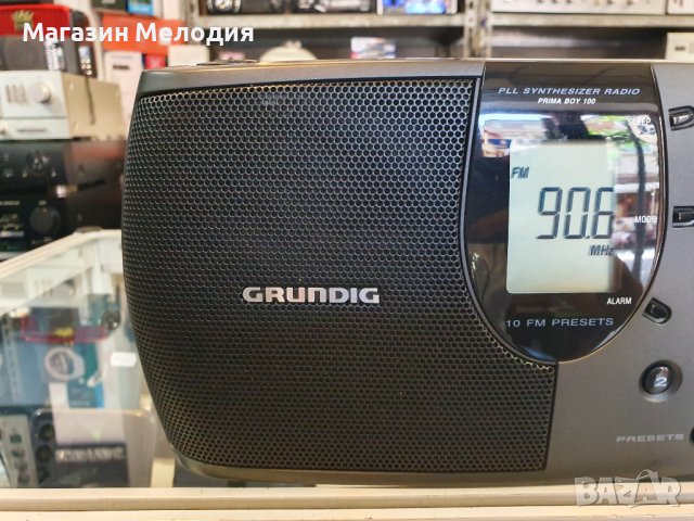 Радио Grundig Prima Boy 100 Black В отлично техническо и визуално състояние., снимка 4 - Радиокасетофони, транзистори - 41308965