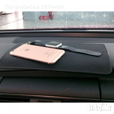 1874 Нанопад подложка самозалепваща за кола, черна, снимка 5 - Аксесоари и консумативи - 34560144