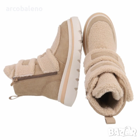 Дамски зимни боти до глезена, 4цвята , снимка 13 - Дамски боти - 51852854