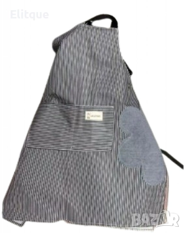 Модерна кухненска престилка с джоб и зона за подсушаване