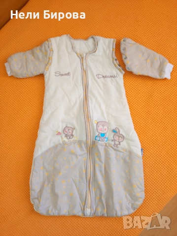 Зимно спално чувалче на Slumbersac 0-6 м./ 70 см, снимка 3 - Спални чували за бебета и деца - 52461240