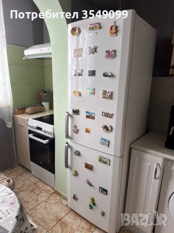 Хладилник с фризер, снимка 2 - Хладилници - 53651949
