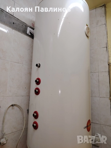 Продавам неръждаем бойлер 120 литра с 2 серпентини, снимка 3 - Бойлери - 52068820