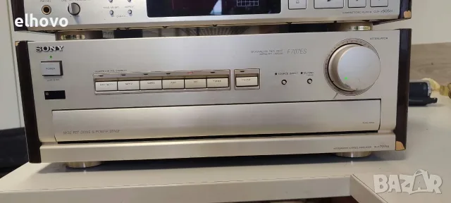 Сет SONY TA-F707ES, CDP-X505ES, ST-S707ES, снимка 5 - Ресийвъри, усилватели, смесителни пултове - 56266808