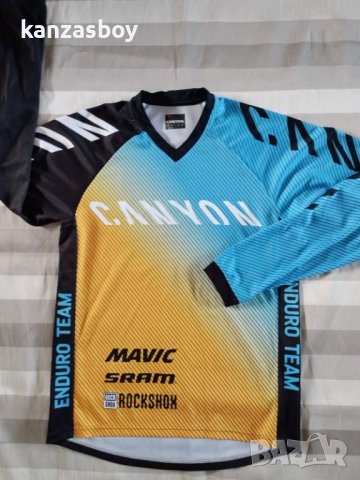 canyon pure cycling - ендуро блуза КАТО НОВА, снимка 5 - Спортни дрехи, екипи - 41480145