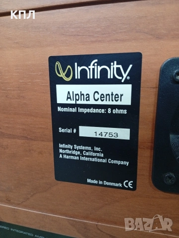 Център INFINITY Alpha , снимка 10 - Тонколони - 53721291