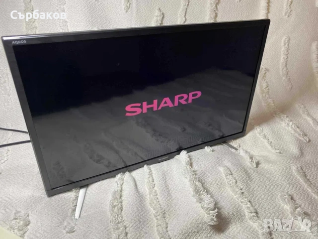 Телевизор Sharp 24” Smart TV – LC-24CHG6132E – като нов, снимка 2 - Телевизори - 53621690