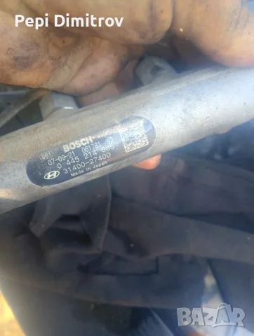 31400-27400 Горивна рейка с датчици KIA HYUNDAI 2.0 CRDI 0445214085 0 445 214 085 0281002507, снимка 4 - Части - 56157560