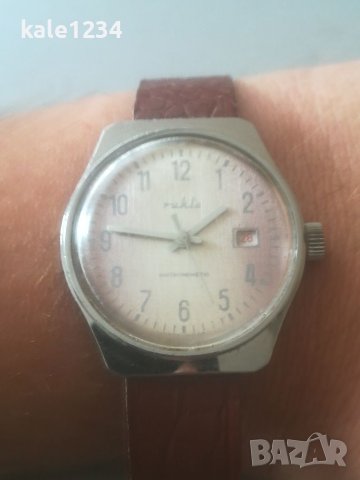 Часовник Ruhla. Made in GDR. Vintage watch. Механичен механизъм. Рухла , снимка 12 - Мъжки - 41825236