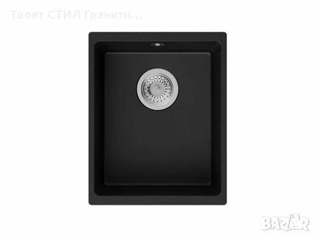 Невероятна мивка са 299лв  Черна Гранитна Вграждане под Плот Лондон 40 , снимка 2 - Други - 36316785