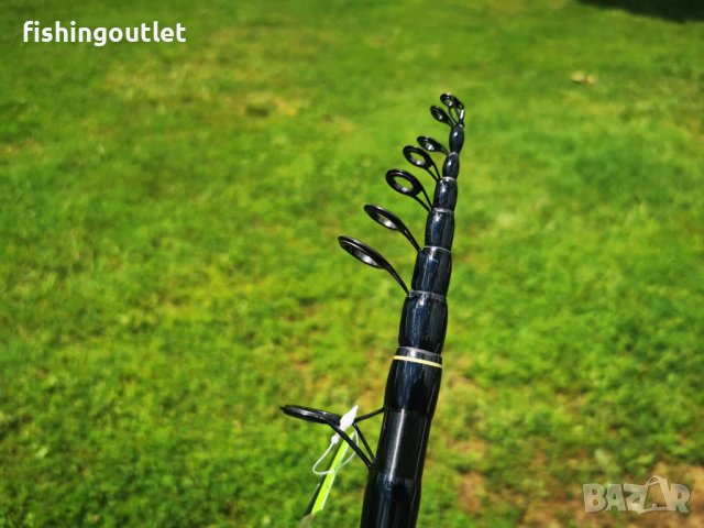 Карбонов телескоп Maver 4мт с акция до 30гр, снимка 2 - Въдици - 41561306