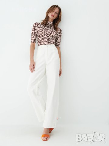 MOHITO Елегантен топ. Тениска. Блуза, снимка 3 - Тениски - 42662912