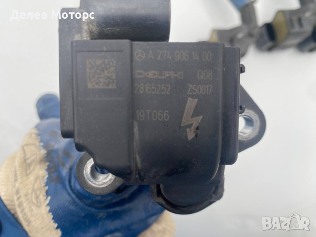 A2749061400 Delphi 28165252, запалителна бобина  от Infiniti Q30S 2.0T 211кс., двигател 270920,, снимка 2 - Части - 44570582