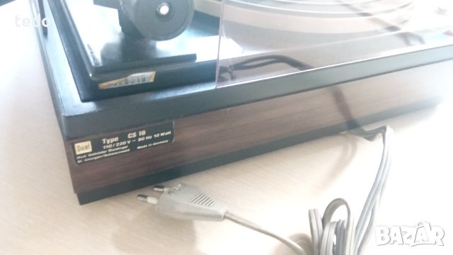 Грамофон Dual 1214 type CS16, снимка 6 - Грамофони - 41779629