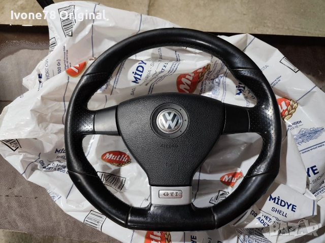 GTI Волан от естествена кожа за VW GOLF 5