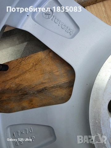 1бр лята джанта 17ка 5х114.3 Toyota, снимка 5 - Гуми и джанти - 51358849