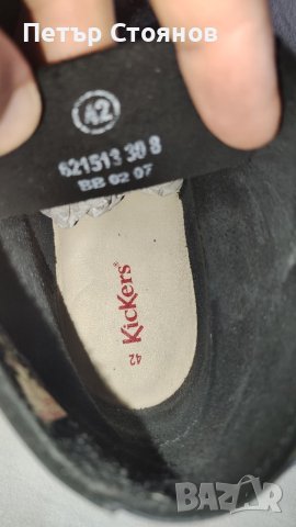 Здрави мъжки боти от естествена кожа KicKers №42, снимка 8 - Мъжки боти - 41863921