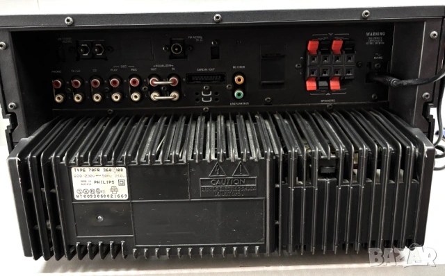 Hi-Fi стерео ресийвър (комбиниран усилвател и тунер) Philips Type 70FR "Easy Logic", снимка 7 - Ресийвъри, усилватели, смесителни пултове - 53796569